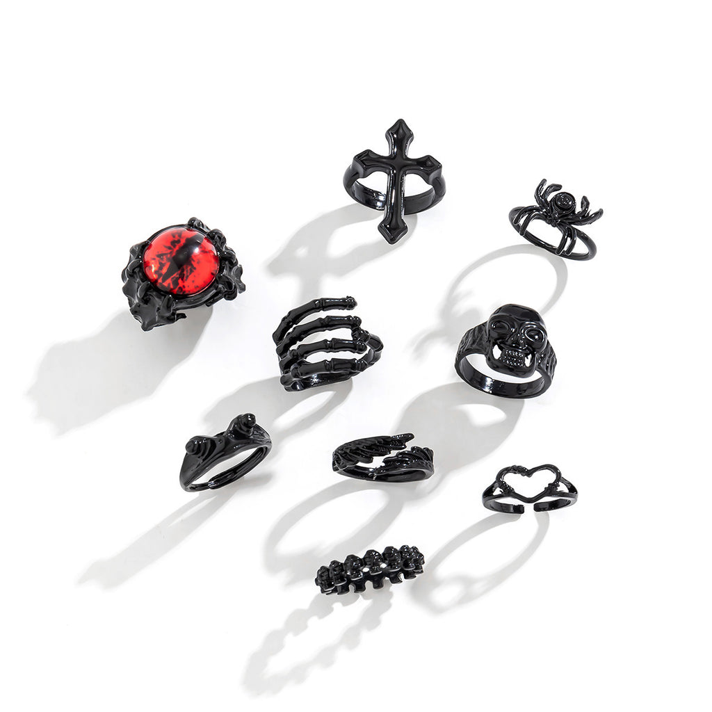 Damen Ring-Set mit einzigartigen Designs und filigranen Details