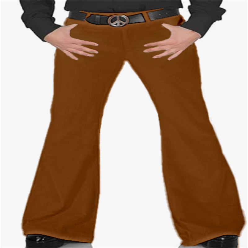 Herren Schlaghose Nadelstreifen