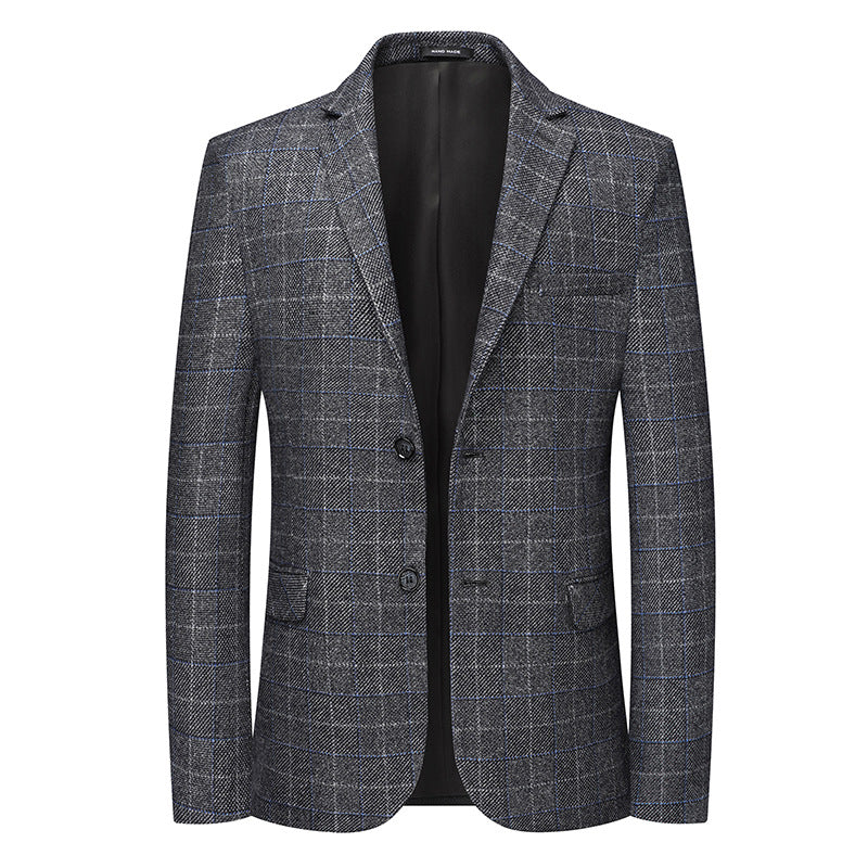 Herren Tailliertes Business-Sakko mit Glencheck und leichtem Innenfutter Shop Nory