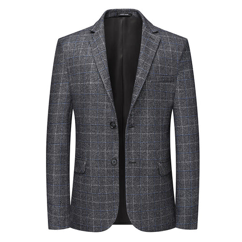 Herren Tailliertes Business-Sakko mit Glencheck und leichtem Innenfutter Shop Nory