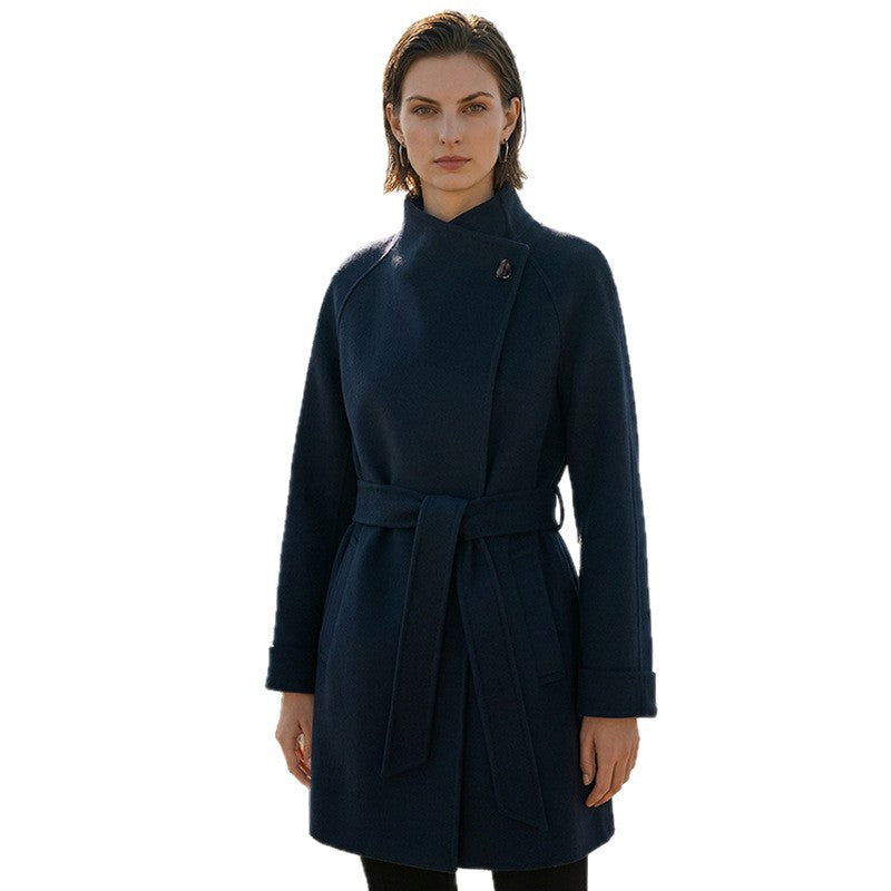 Damen Urbaner Taillierter Mantel Shop Nory