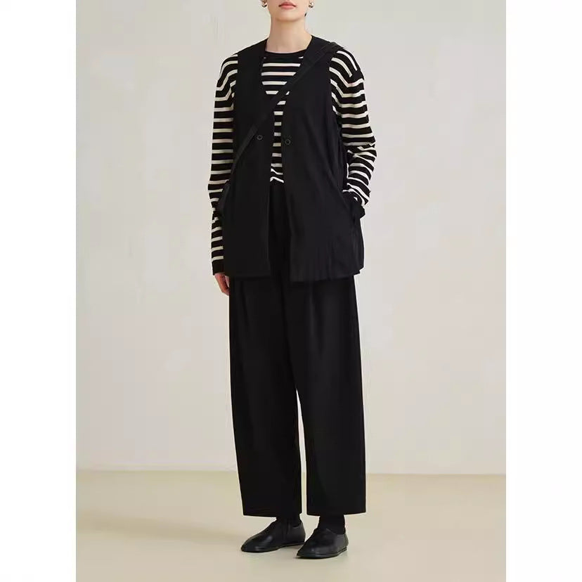 Damen Elegante und lockere Palazzo-Hose Shop Nory
