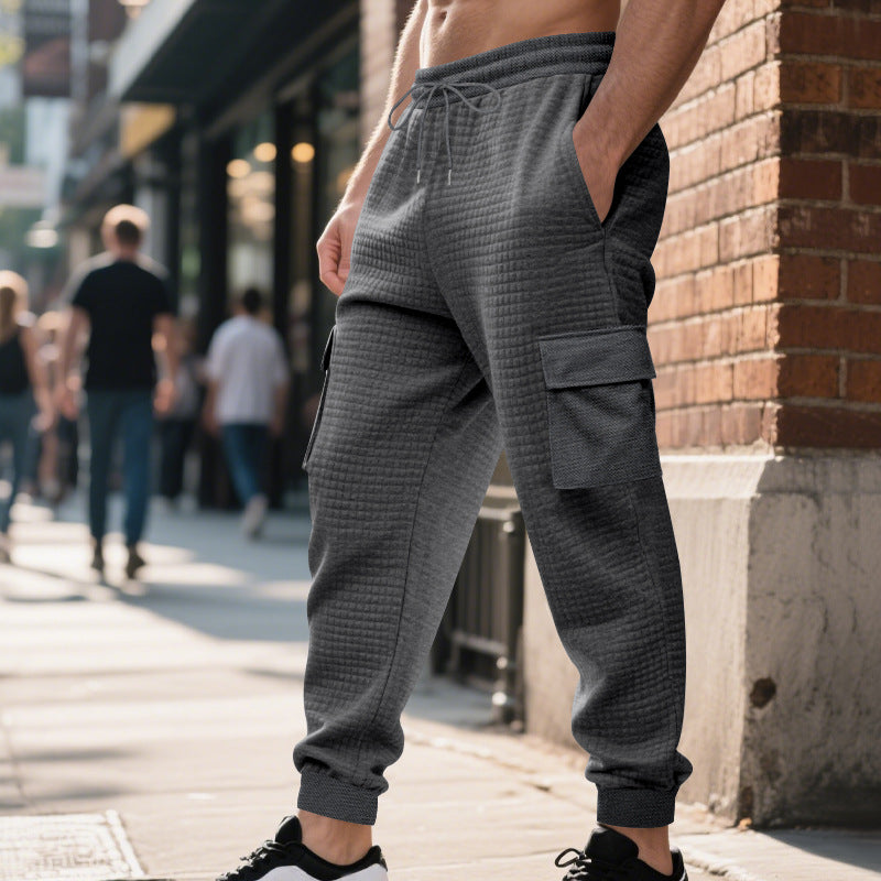 Cargo Jogginghose Herren sportlich mit elastischem Bund