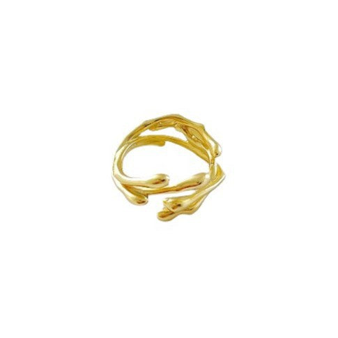 Damen Offener Ring mit kunstvollem Astdesign Shop Nory