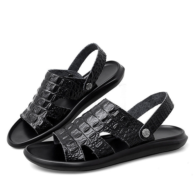 Herren Komfortable Ledersandalen mit ergonomischem Design