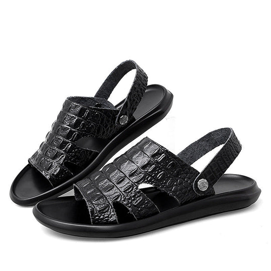Herren Komfortable Ledersandalen mit ergonomischem Design