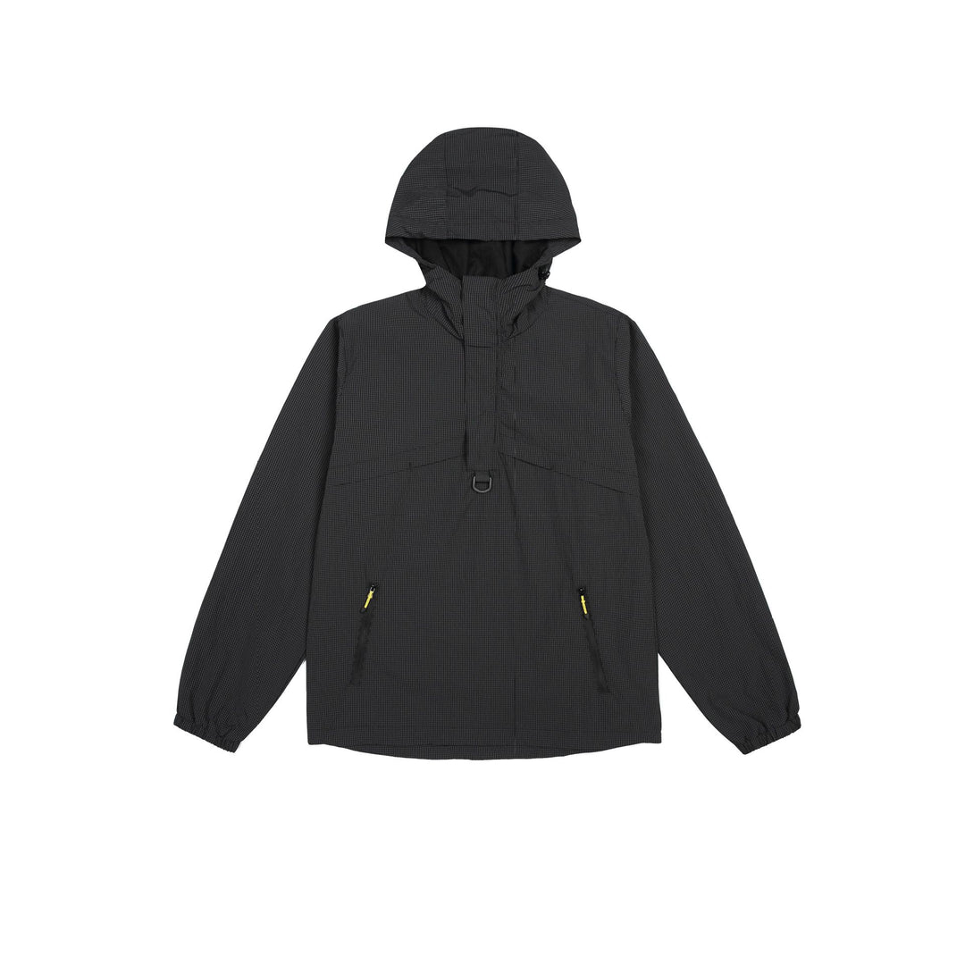 Herren Urbaner wasserabweisender Anorak-Pullover mit Kapuze und Fronttaschen Shop Nory
