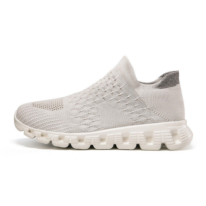 Damen Atmungsaktive Slip-On Sneakers mit dämpfender Sohle