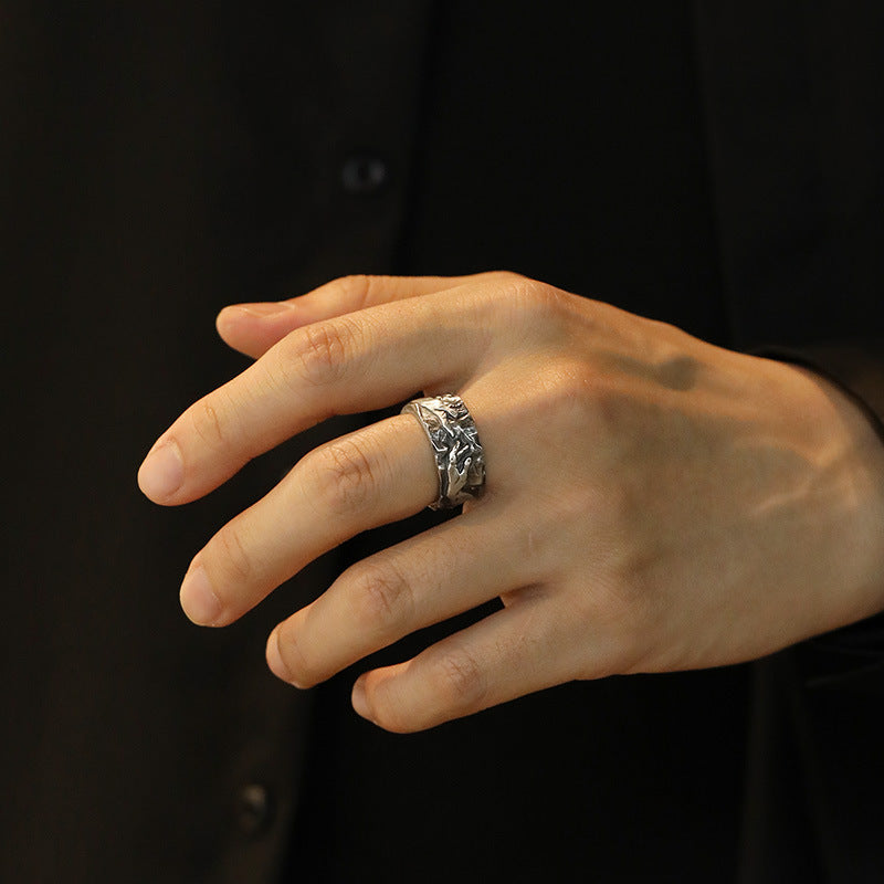 Damenring mit kunstvollem Handdesign Shop Nory