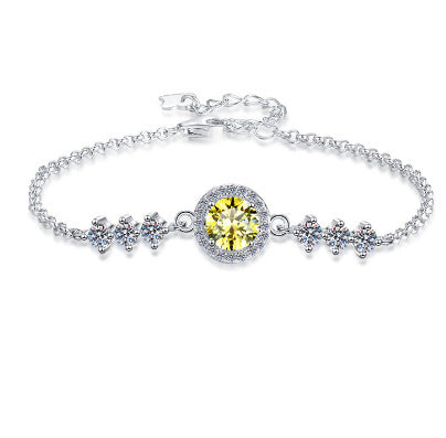 Damen elegantes Armband mit funkelndem Kristall-Shop Nory