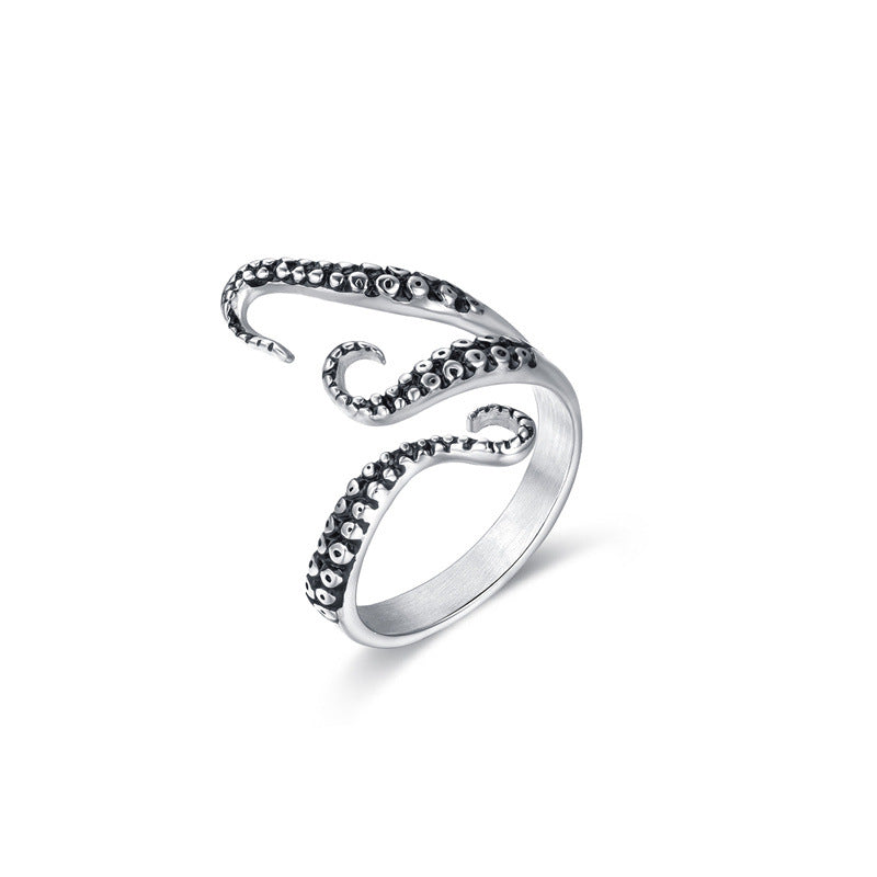 Damen Ring mit romantischem Federmotiv Shop Nory