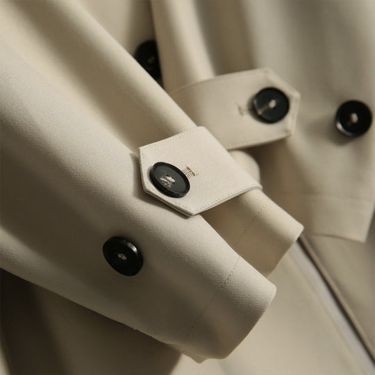 Damen Modische Trenchjacke mit Taillengürtel und schickem Design Shop Nory