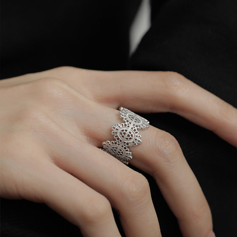Damen filigraner Spitzenring Shop Nory