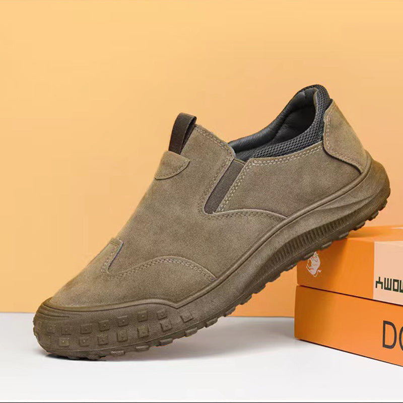 Herren Slip-On Freizeitpuschen mit atmungsaktiver Sohle