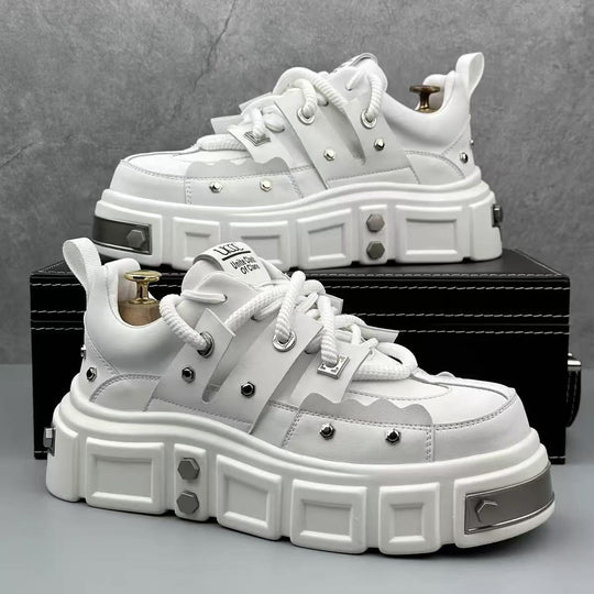 Damen Chunky Sneakers mit auffälligem Design und strapazierfähigem Obermaterial