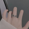 Damen filigraner Ring mit kunstvoller Wellenstruktur Shop Nory
