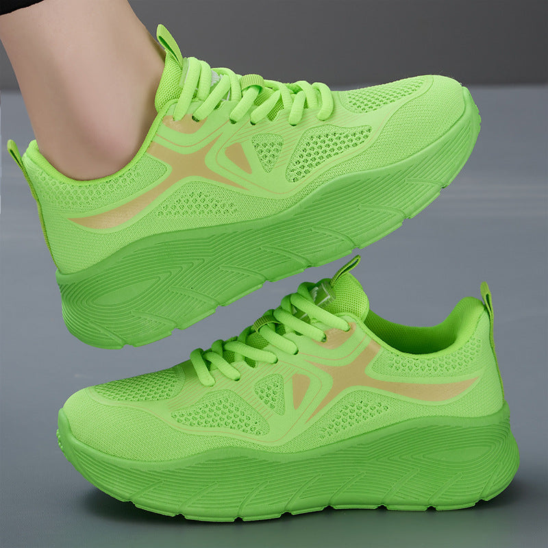 Damen Sportliche Laufschuhe mit atmungsaktivem Mesh-Obermaterial und gepolsterter Sohle