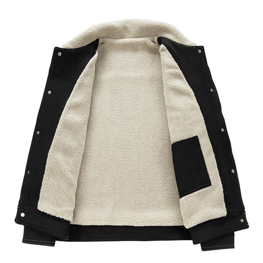 Herren Lässige Lammfelljacke Shop Nory