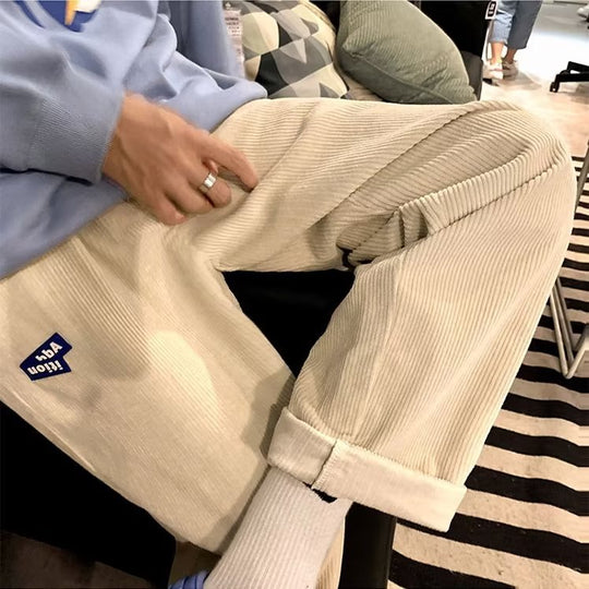 Herren Modische Cordhosen mit lässiger Passform Shop Nory