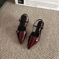 Damen Slingback-Pumps mit elegantem spitzen Design und verstellbaren Riemchen