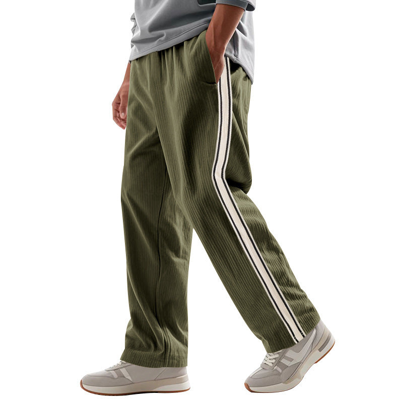 Herren Sportliche Freizeithose mit atmungsaktiven Einsätzen und komfortablem Kordelzug