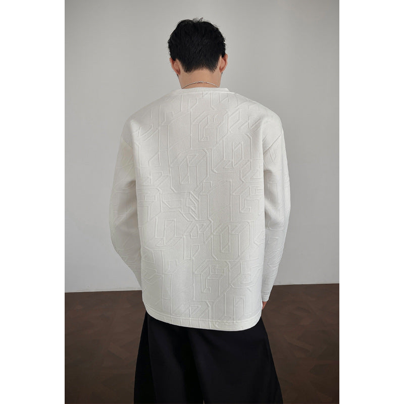 Herren Stylischer Sweatshirt mit strukturiertem Design Shop Nory