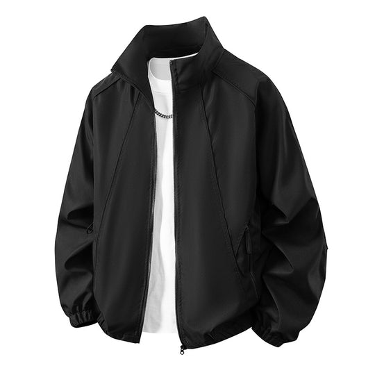Herren Leichte und sportliche Windbreaker-Jacke Shop Nory