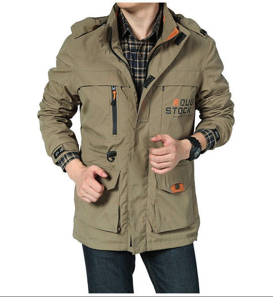Herren funktionale Multifunktionsjacke