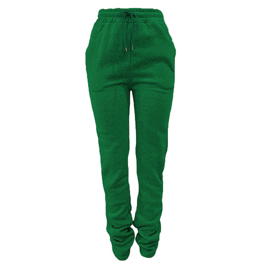 Damen nan figurbetonte Highwaist-Stretch-Sweathose mit gerafften Knöchelabschlüssen und Eingrifftaschen Shop Nory