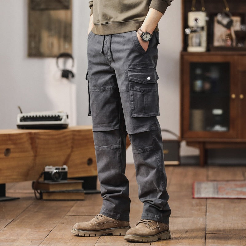 Herren Cargo-Hose mit verstärkten Kniepartien und Multifachtaschen Shop Nory