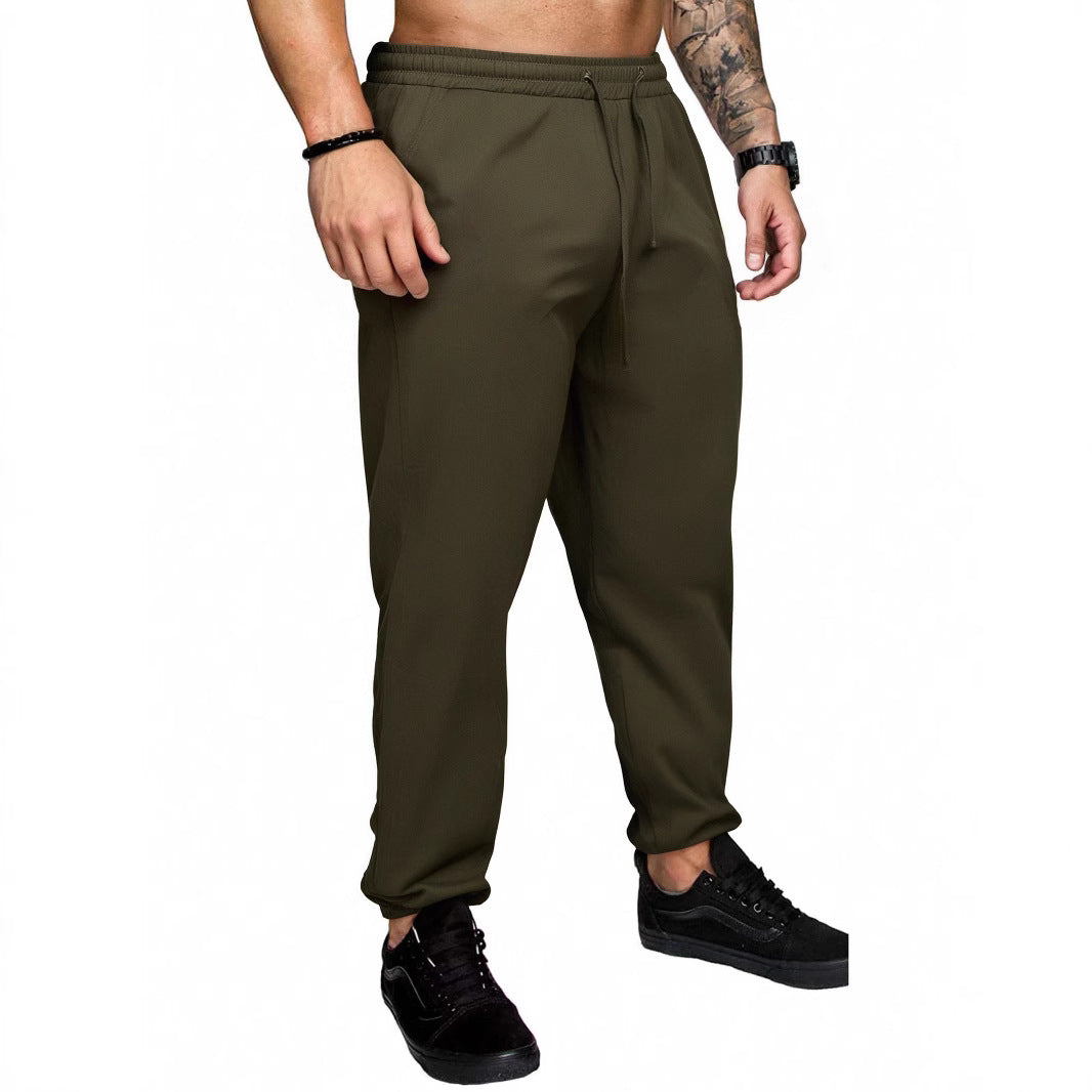 Herren Sportliche Jogginghose mit elastischem Bund und seitlichen Taschen