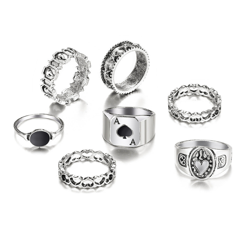 Damen modische Ring-Set Shop Nory