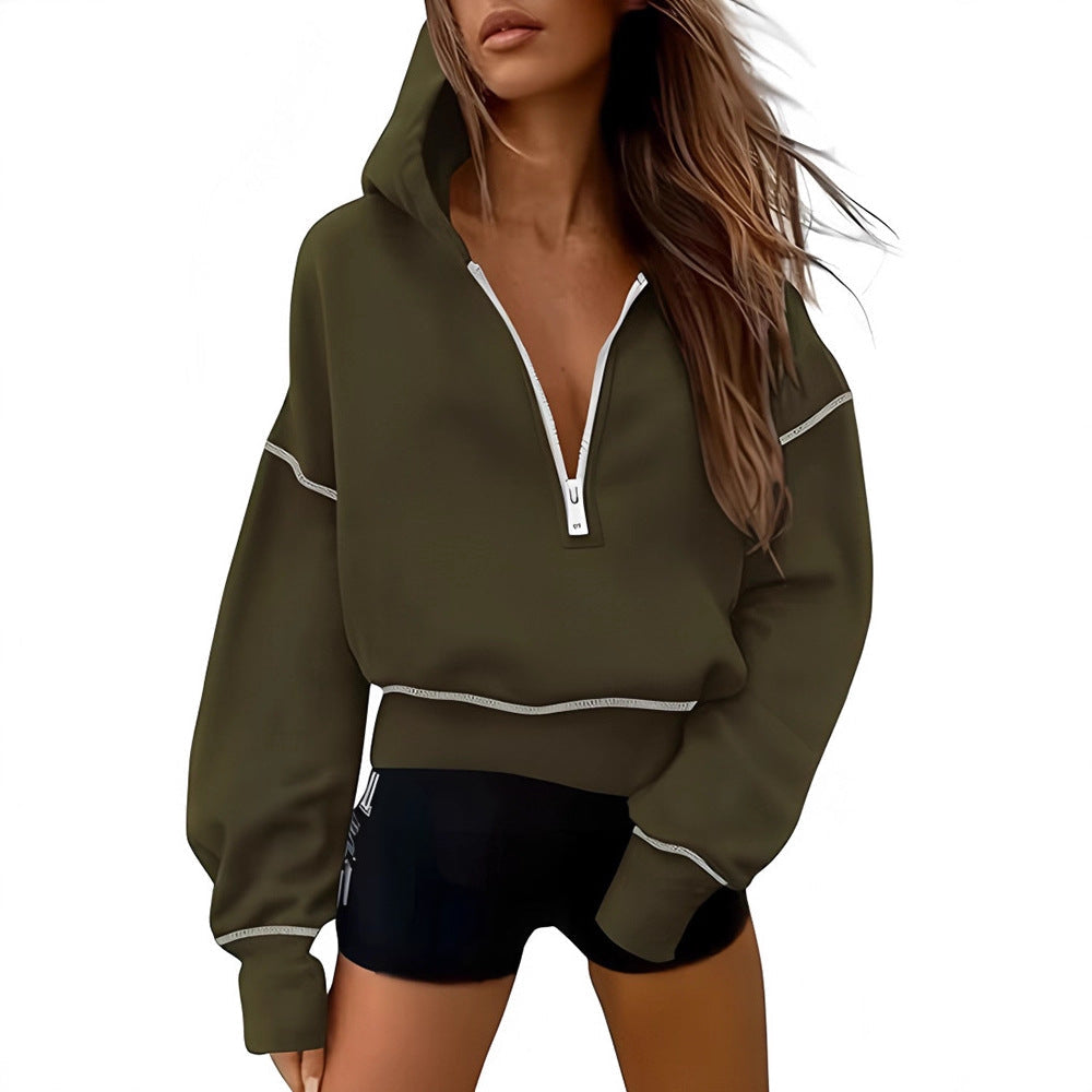 Damen Sportliche Kapuzenpullover