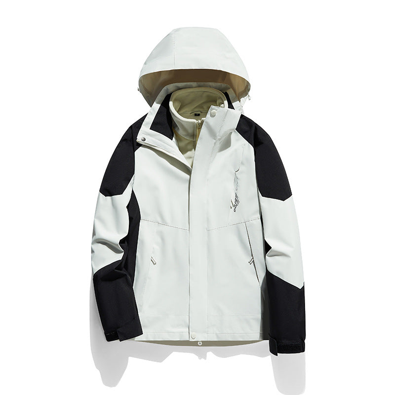 Herren Technische Outdoorjacke mit verstellbarem Kapuzendesign Shop Nory 1787797246