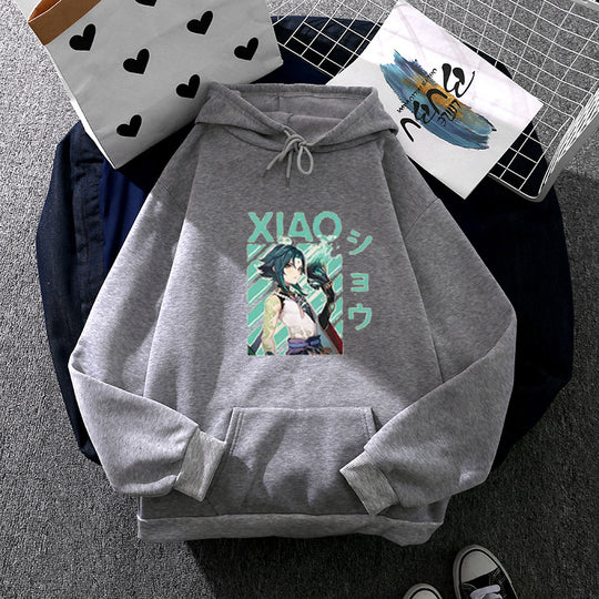 Damen nan weicher Oversize-Kapuzenpullover mit kawaii Pilzfrosch-Print, Kängurutasche und gerippten Bündchen Shop Nory