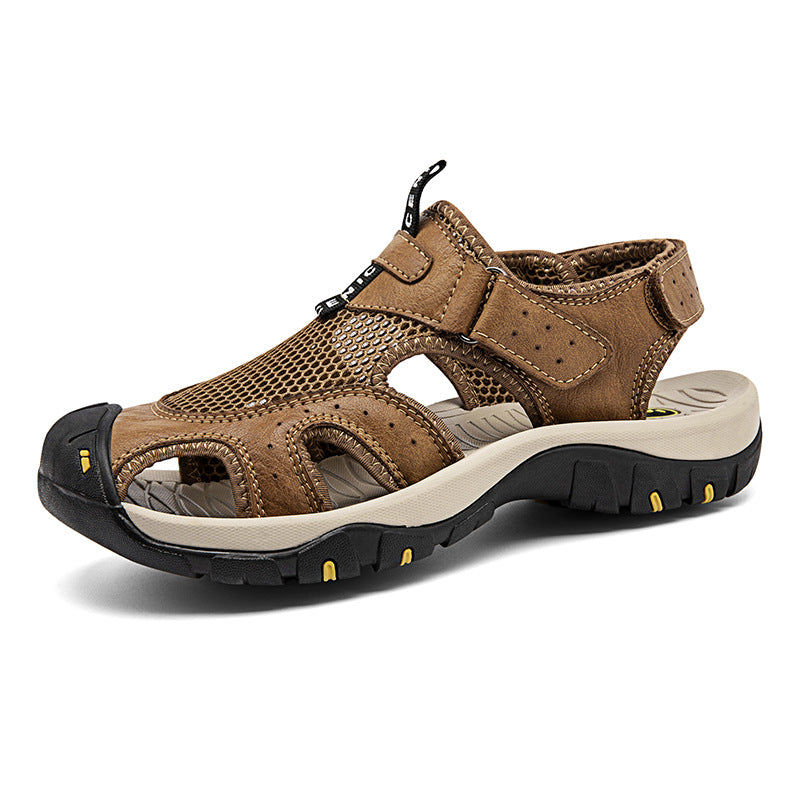 Herren Atmungsaktive Outdoor-Sandalen mit rutschfester Sohle Shopnory