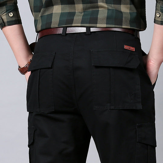 Herren Cargohose mit mehrfachen Klappentaschen und robustem Baumwollmix Shop Nory