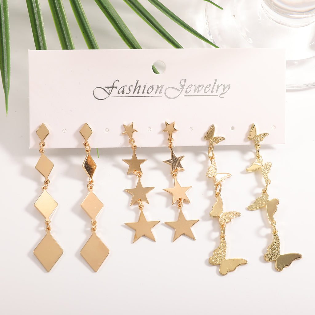 Damen Ohrhänger mit modernem, skulpturalem Design Shop Nory