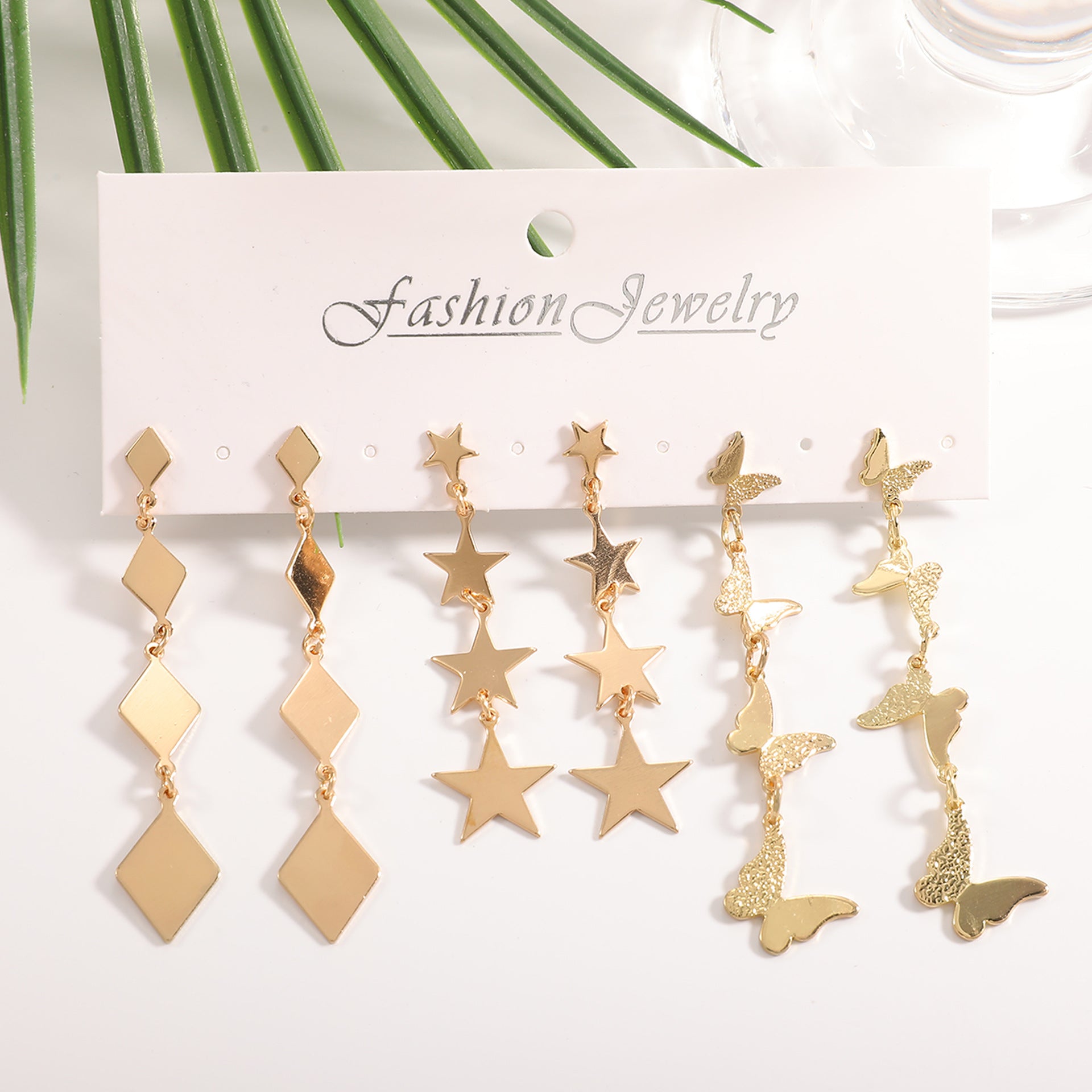 Damen Ohrhänger mit modernem, skulpturalem Design Shop Nory