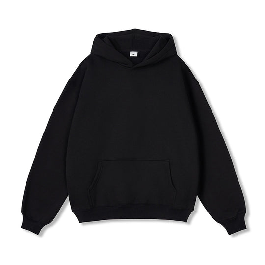 Unisex Oversize-Kapuzenpullover aus Baumwollmix mit Kängurutasche und gerippten Bündchen Shop Nory