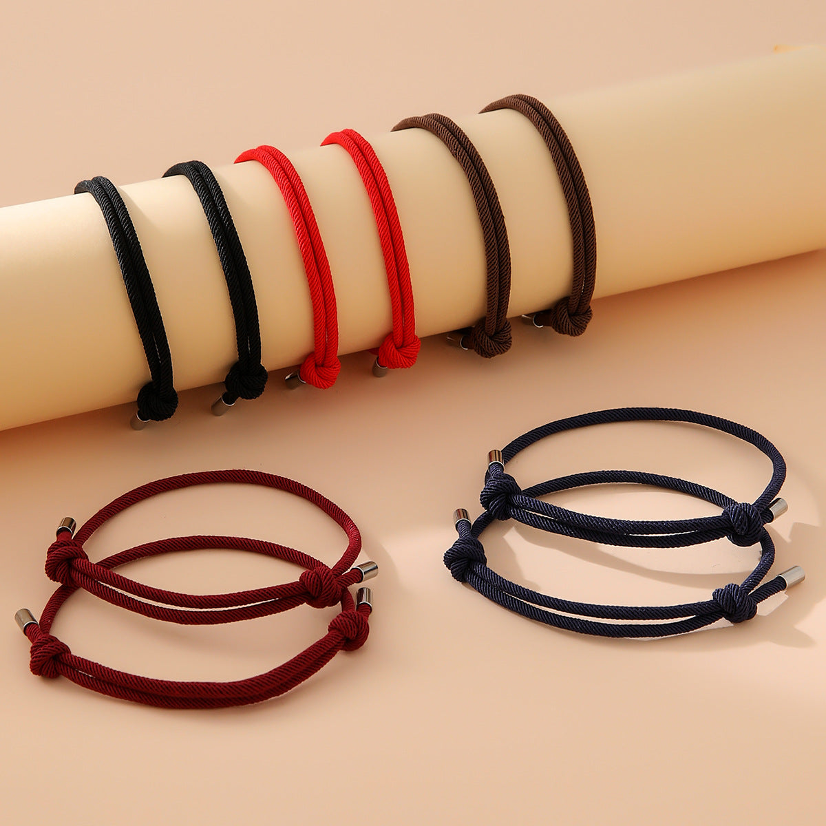Damen sportliches Knotenarmband-Set aus robustem Material Shop Nory