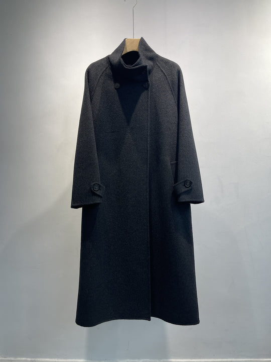 Damen Sophisticated Wollmischung Übermantel Shop Nory