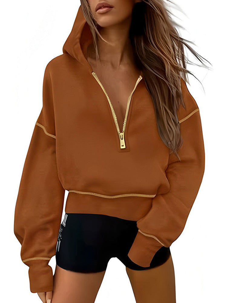 Damen Sportliche Kapuzenpullover