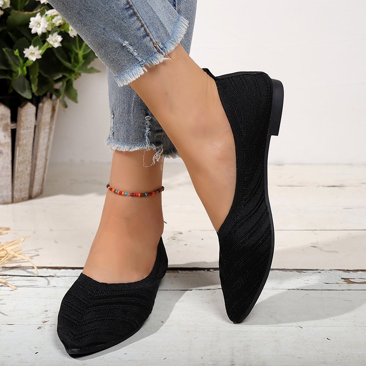 Damenschuhe Bequeme Mokkasins Schick