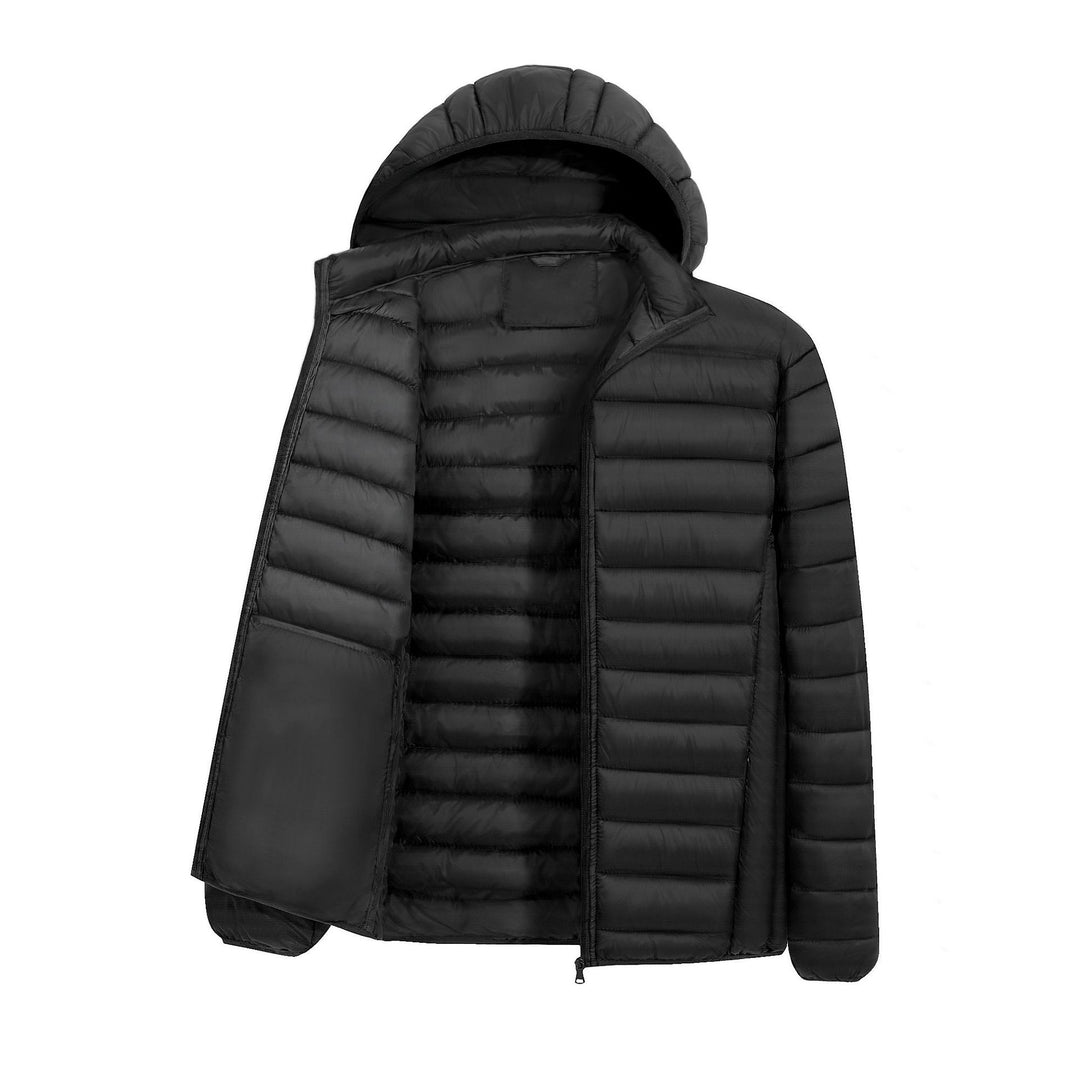 Herren Leichte Steppjacke mit Kapuze Shop Nory