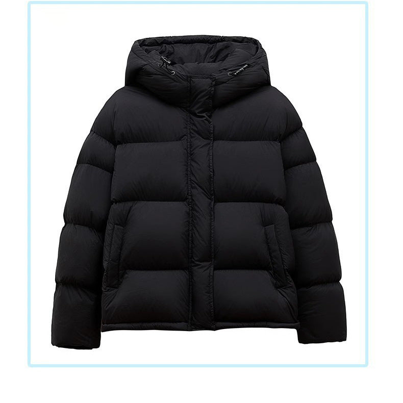Damen Stilvolle Daunenjacke mit Kapuze Shop Nory