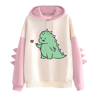 Herz-Drache Rosa