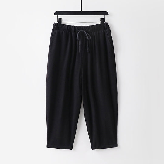 Damen Lässige Jogginghose mit Zugband und weitem Bein Shop Nory