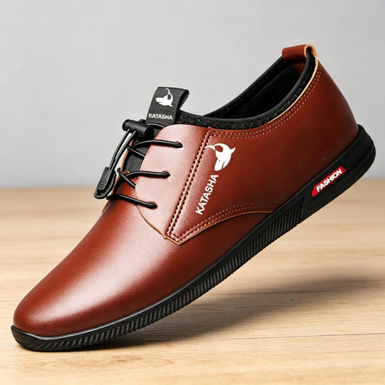 Herren Elegante und stilvolle Leder-Sneaker Shop Nory