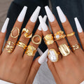 Damen Ring-Set aus einzigartigen, modern gestalteten Designs Shop Nory